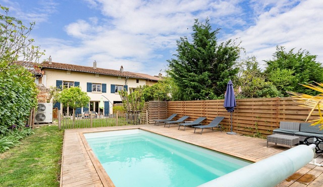 L'Oasis De Calmont - Piscine Privée