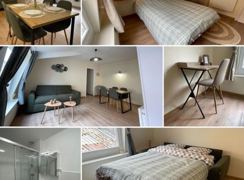 L'olive - cuisine équipée, centre ville, fibre