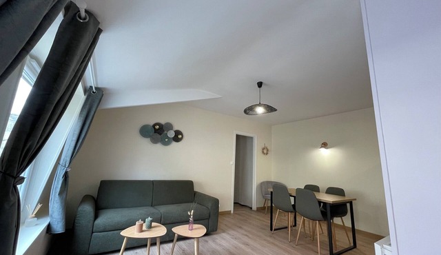 L'olive - fitted kitchen, city center, fiber