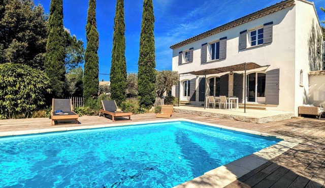 L'Oliveraie d'Ozilhan - Villa for 8 people with swimming pool near the Pont du Gard