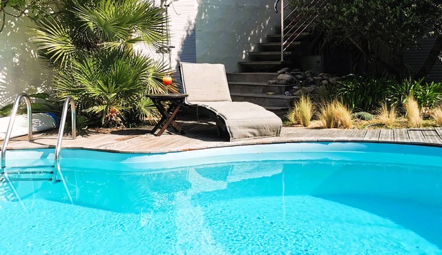 L'Oliveraie - heated swimming pool