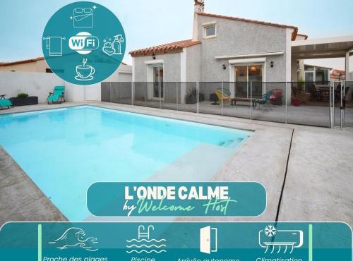 L'Onde calme, charmante villa avec piscine