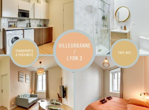 L'Opaline - Appartement premium à deux pas de Lyon