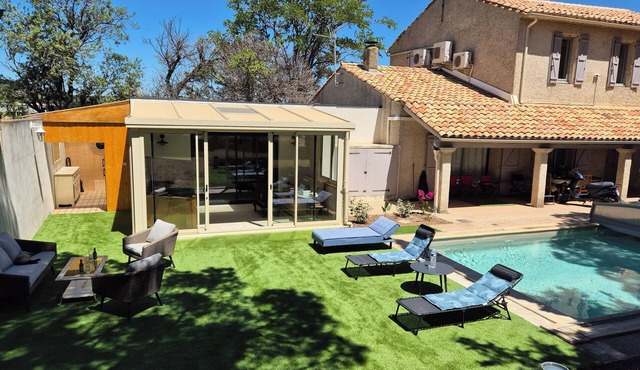 L'orée des Pins Avec Piscine et Parc Arboré