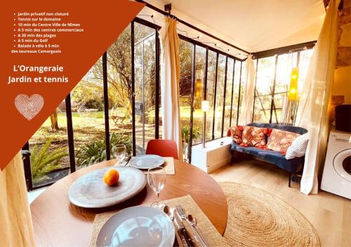 *L'Orangeraie* Maison avec jardin, tennis, parking