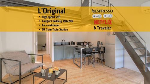 L Original - TravelHome - Free wifi - 6 travelers