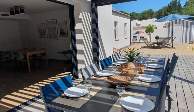 "La balise jaune", new house on the edge of the forest, ideal for families!