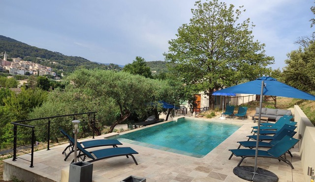 La Bastide des Oliviers.charming villa in a peaceful setting with swimming pooln