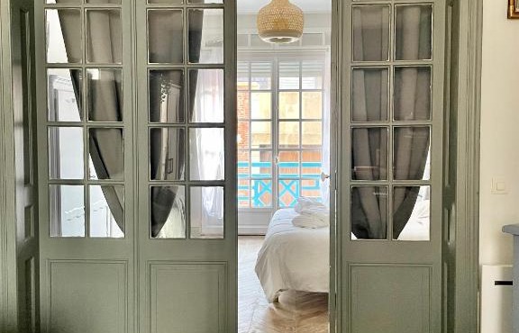 La Batelière, appartement mer avec patio privé