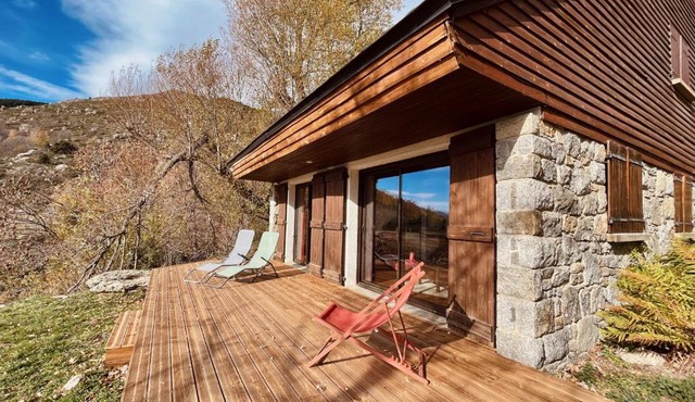 La bergerie d'Egat: Chalet authentique avec vue