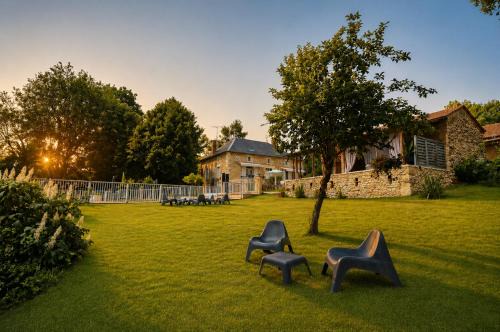 La biche au bois piscine chauffee jacuzzi
