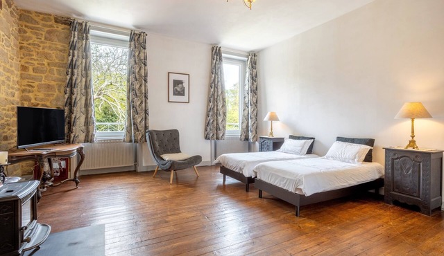 La Bigoudène Guest Room with Park View