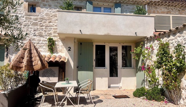 La Bohème 2, Mouries Centre au Cœur des Alpilles : Cosy T2 Avec Terrasse