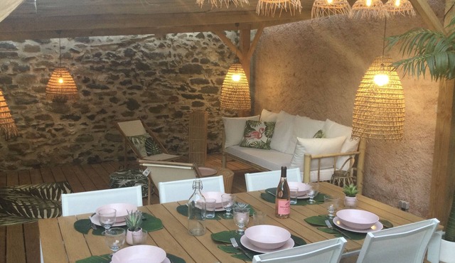 La Bohème. Maison de Village, Jardin et spa