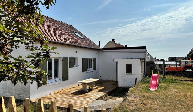 La Bonne Étoile, large fisherman's cottage - 120 m² - Enclosed garden - Ambleteuse
