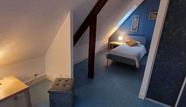 La Bonnerie - Les Combles- 2 bedrooms under the eaves, La Bonnerie - Les Combles - 2 bedrooms under the eaves