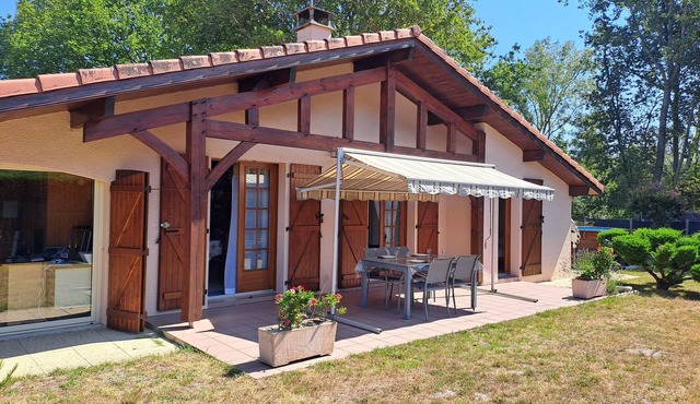 La bouée Rouge : Landes house with swimming pool - vacations and teleworking 🌊🌲💻