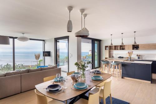 La Briouette - Magnifique appartement avec vue panoramique d'exception sur la baie du Val André