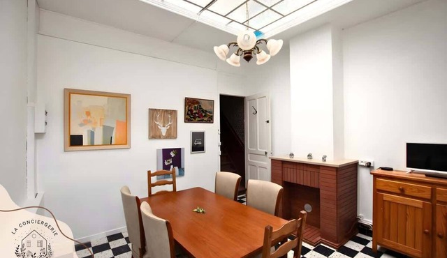 La brocante Lensoise, centre ville, wifi, 8 pers