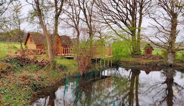 La Cabane bohème en Brocéliande, 2 persons, Nordic bath