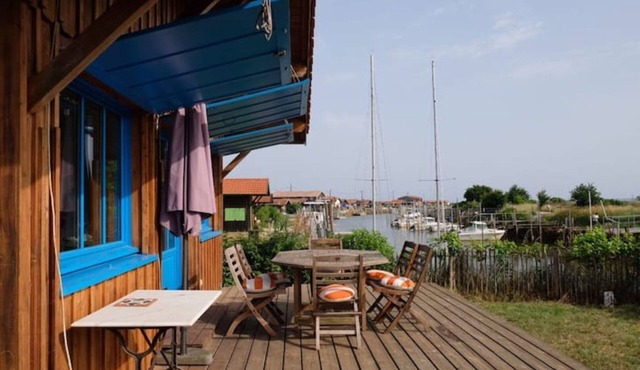 La Cabane des Barbots Bleus - Bassin D'arcachon
