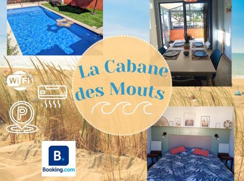 La Cabane des Mouts- Piscine -Clim