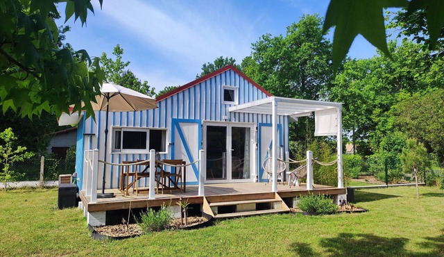 La cabane Lou Tchanquée - Tiny House on the shores of Lake Sanguinet - Landes