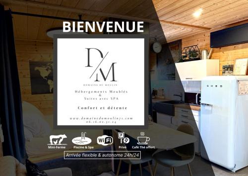 La Cachette du Domaine du Moulin avec son spa privé en option