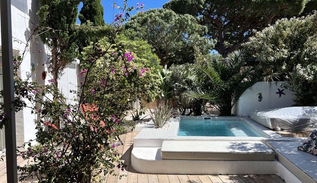 La capte house 4/6p at 50m of the beach