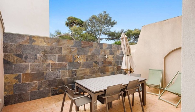 La Capte idyllique- Hyères Plage-T3/Clim/WiFi