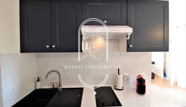 La Capte-T2 CLiM/Vue salins/route-Plage à 100m