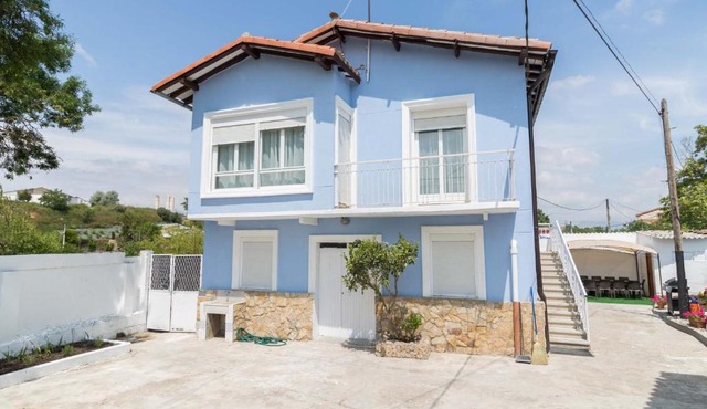 La casa azul,una casa en la ciudad.