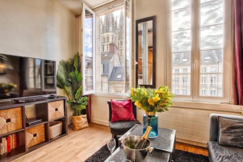 La Casa Bella — Parking privé & vue sur l'abbaye