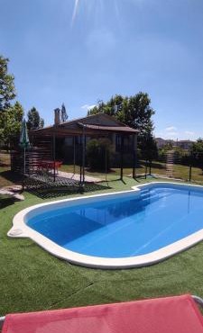 La casa de la parcela
