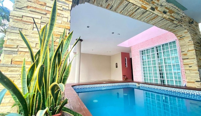 La Casa de Vero con alberca techada