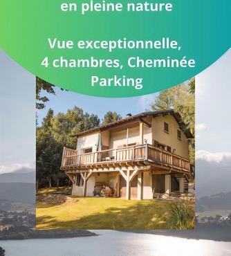 La Caza AudelouT5 VUE panoramique Lac et Vallée