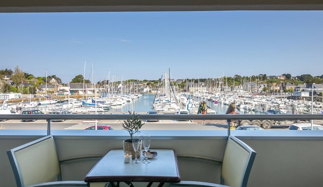 La Chaloupe - Appartement avec balcon vue sur le port