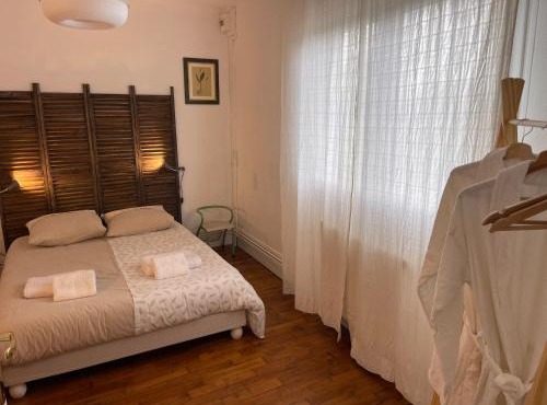 La chambre verte du gite de vendome