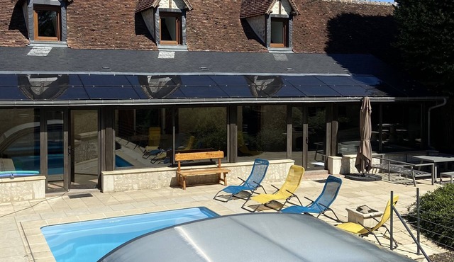 La Charmeraie: charming gîte with pool and spa