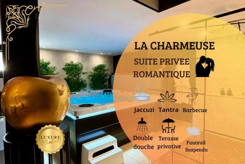 La Charmeuse, suite luxueuse romantique & spa