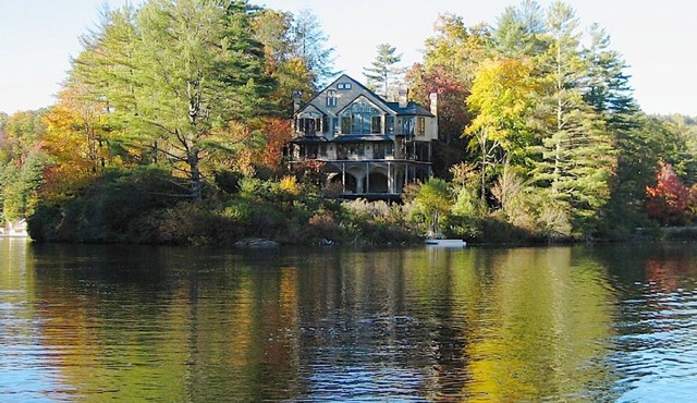 La Chatelaine, BEAUTIFUL LAKEFRONT FRENCH CHATEAU IN HIGHLANDS, NC
