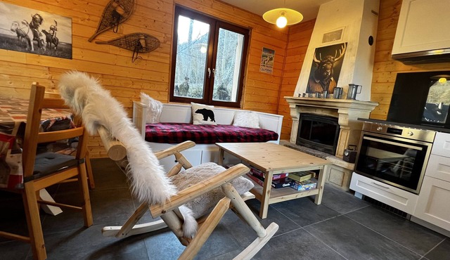 La Chaumière Lours 4 Personnes .2 Chambres 1slb