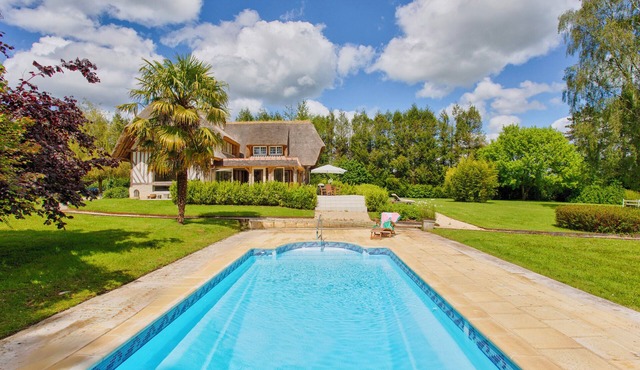 La Chaumière - Tennis & Swimming Pool - Branville