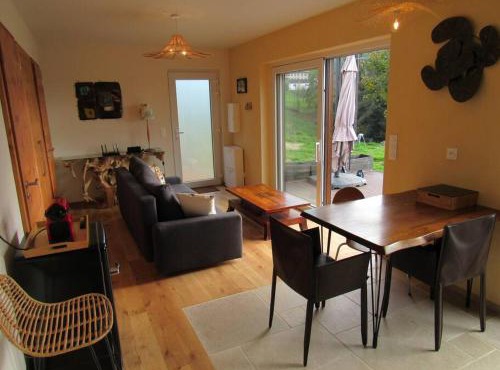 La chouette dort le gîte du retour à la source