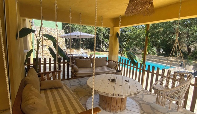 La Cigale - Dogfriendly ground floor villa with pool and large garden