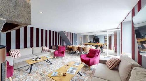 La Clef Decamp Chaignonnières Roulotte 19pers jacuzzi 15min mer