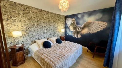 La Clef Decamp Chouette&Hibou 30 pers 2 gîtes jacuzzi, billard