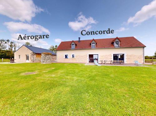 La Clef Decamp Concorde Aérogare 25pers jacuzzi, baby airhockey