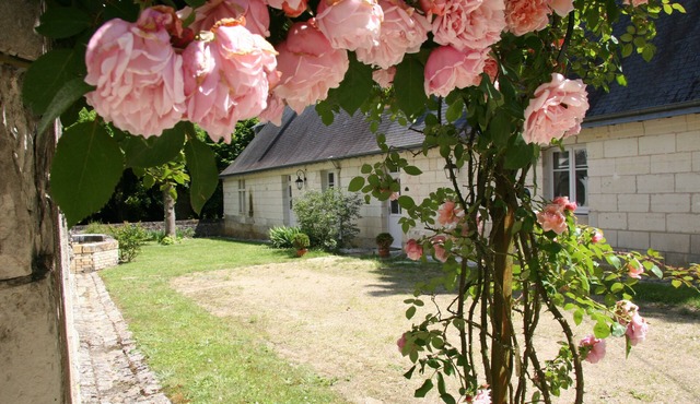 "La Closerie" at Château de Fontenay, 17-hectare park with swimming pool and tennis court.