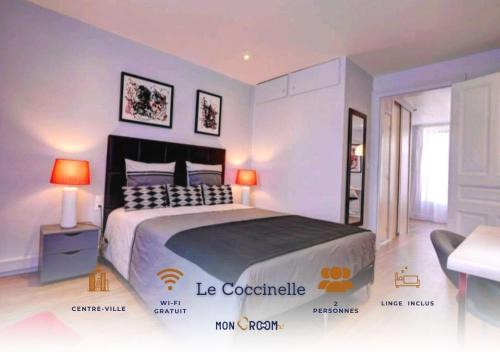 La Coccinelle - Appartement proche Centre-Ville - Cosy - Mon Groom